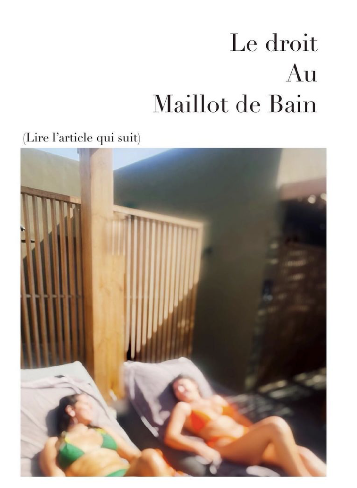 Le droit au Maillot de Bain